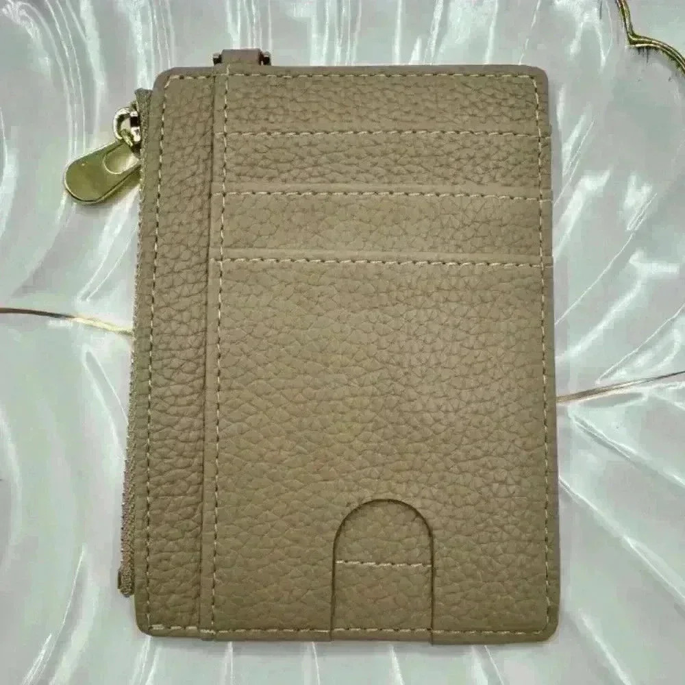 Khaki Card Keychain Wallet - Picture 4 of 5
